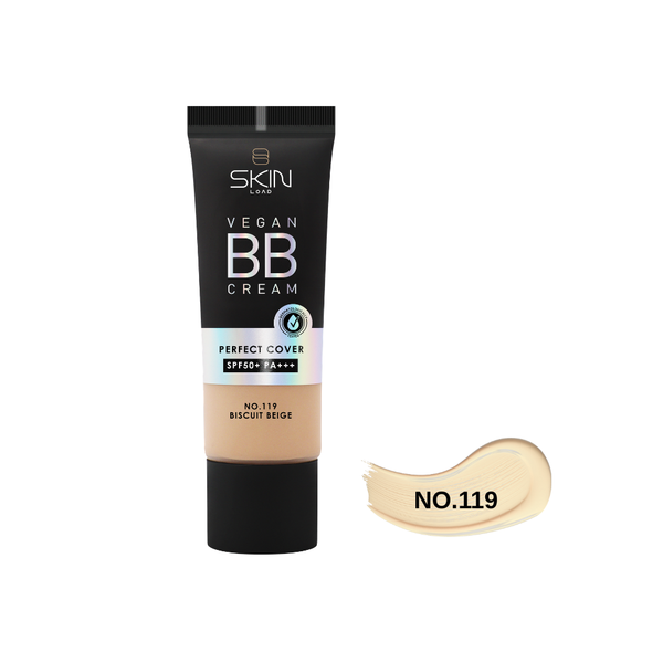 Skin Load Vegan BB Cream SPF50+ #119 Biscuit Beige 25ml – tube front