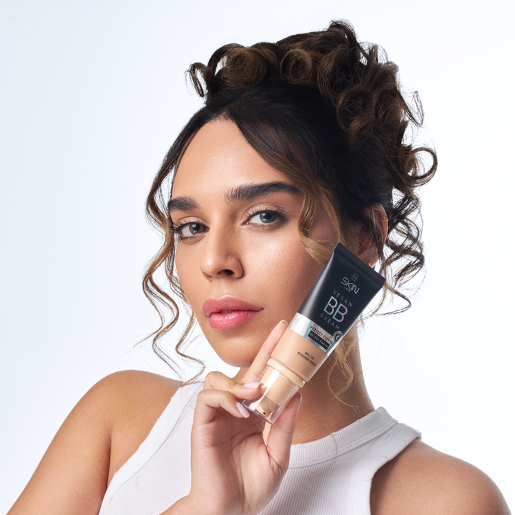 كريم بي بي نباتي بيرفكت كفر بعامل حماية من الشمس 50 PA+++ رقم 131 غولدن بيج - 55 مل