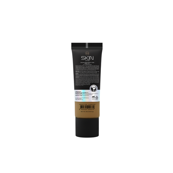 Back of Skin Load Vegan BB Cream #133 Bronze Beige 25ml tube – ingredients