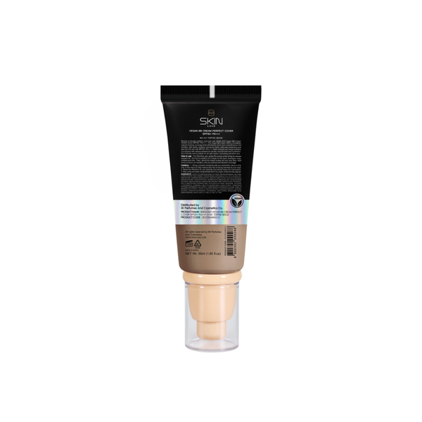 Back of Skin Load Vegan BB Cream #141 Toffee Beige tube – ingredients