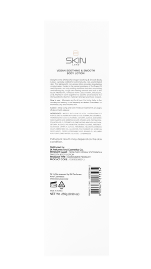 Vegan Soothing & Smooth Body Lotion