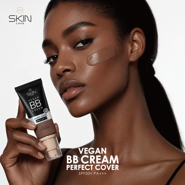 Skin Load Vegan BB Cream #145 Cocoa Beige – shade presentation