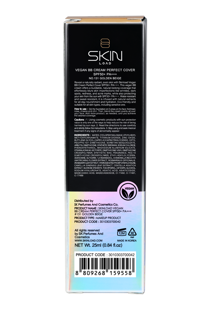 #131 Golden Beige - Vegan -  SPF50+ - PA+++ - 25ml