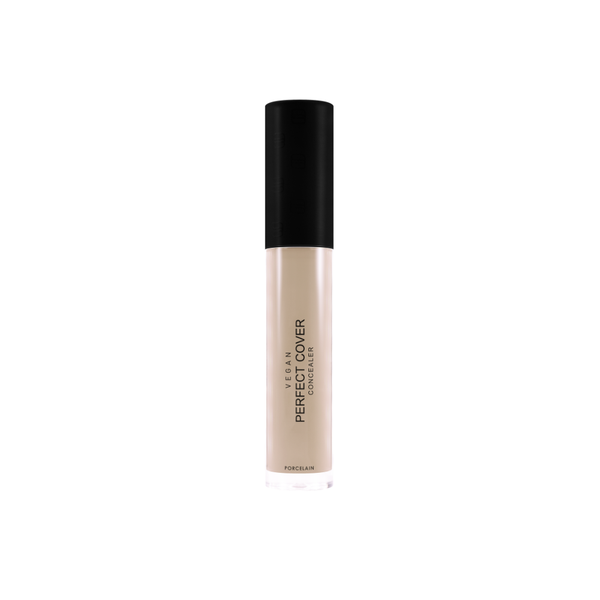 Skin Load Vegan Perfect Cover Concealer, Porcelain shade, tube with swatch