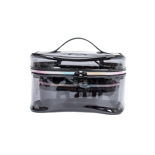 مجموعة حقيبة مستحضرات التجميل المزدوجة