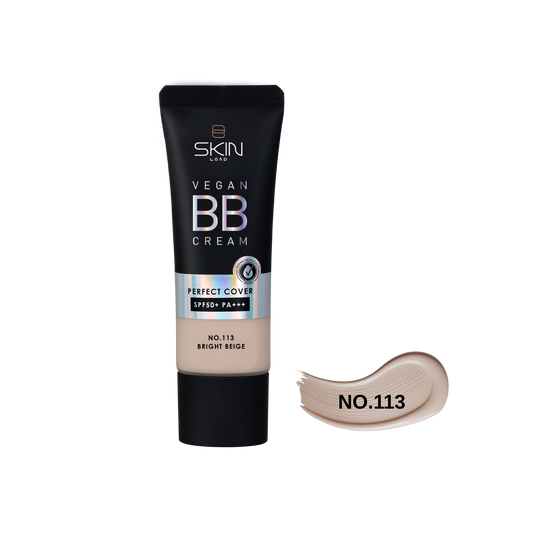 كريم بي بي نباتي بيرفكت كفر بعامل حماية من الشمس 50 PA+++ رقم 113 برايت بيج - 25 مل