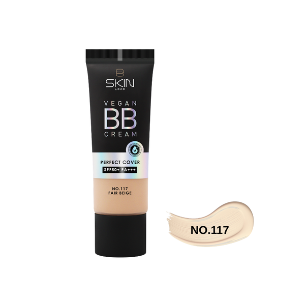 Skin Load Vegan BB Cream SPF50+ #117 Fair Beige 25ml – tube front